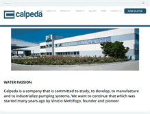 Tablet Screenshot of calpeda-asiapac.com